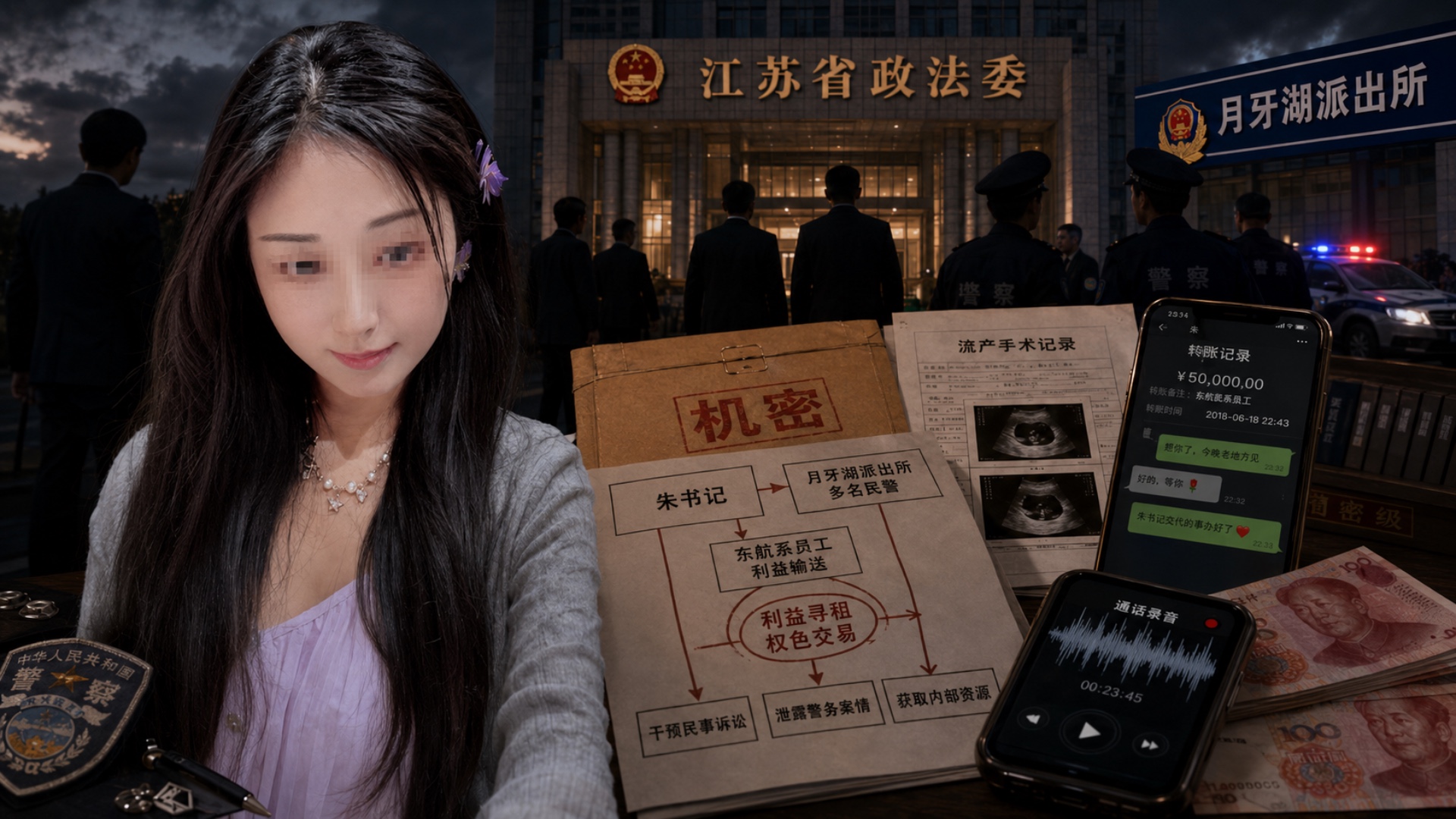 从“东航性丑闻”到千里跨省施压:前记者曝光江苏政法官员十年权色迷网与执法违法异化