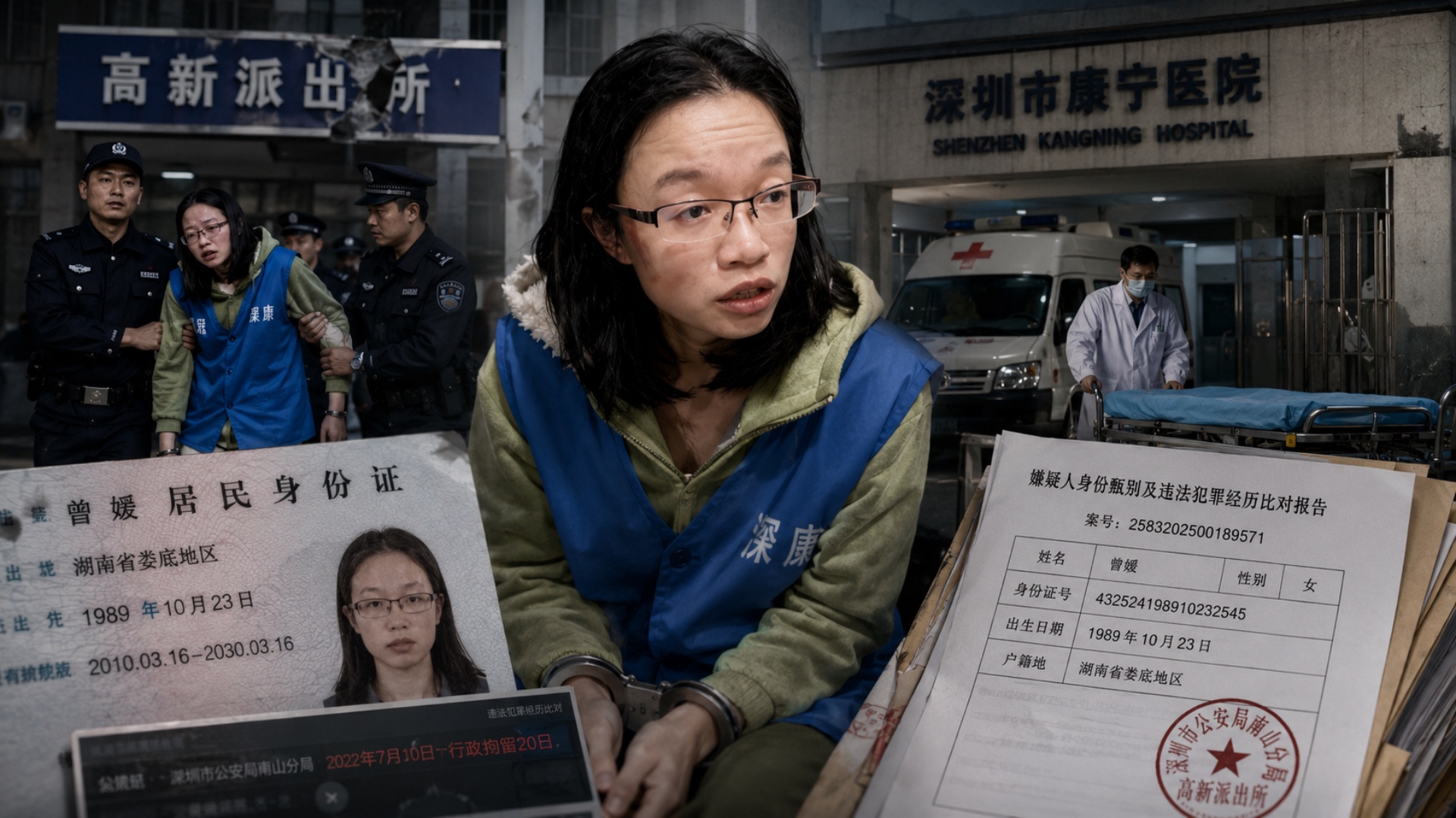 Een vrouwelijke advocaat uit Shenzhen heeft een "psychiatrische" geschil: een realistische waarschuwing over bloedverwanten, rapportage en publieke macht