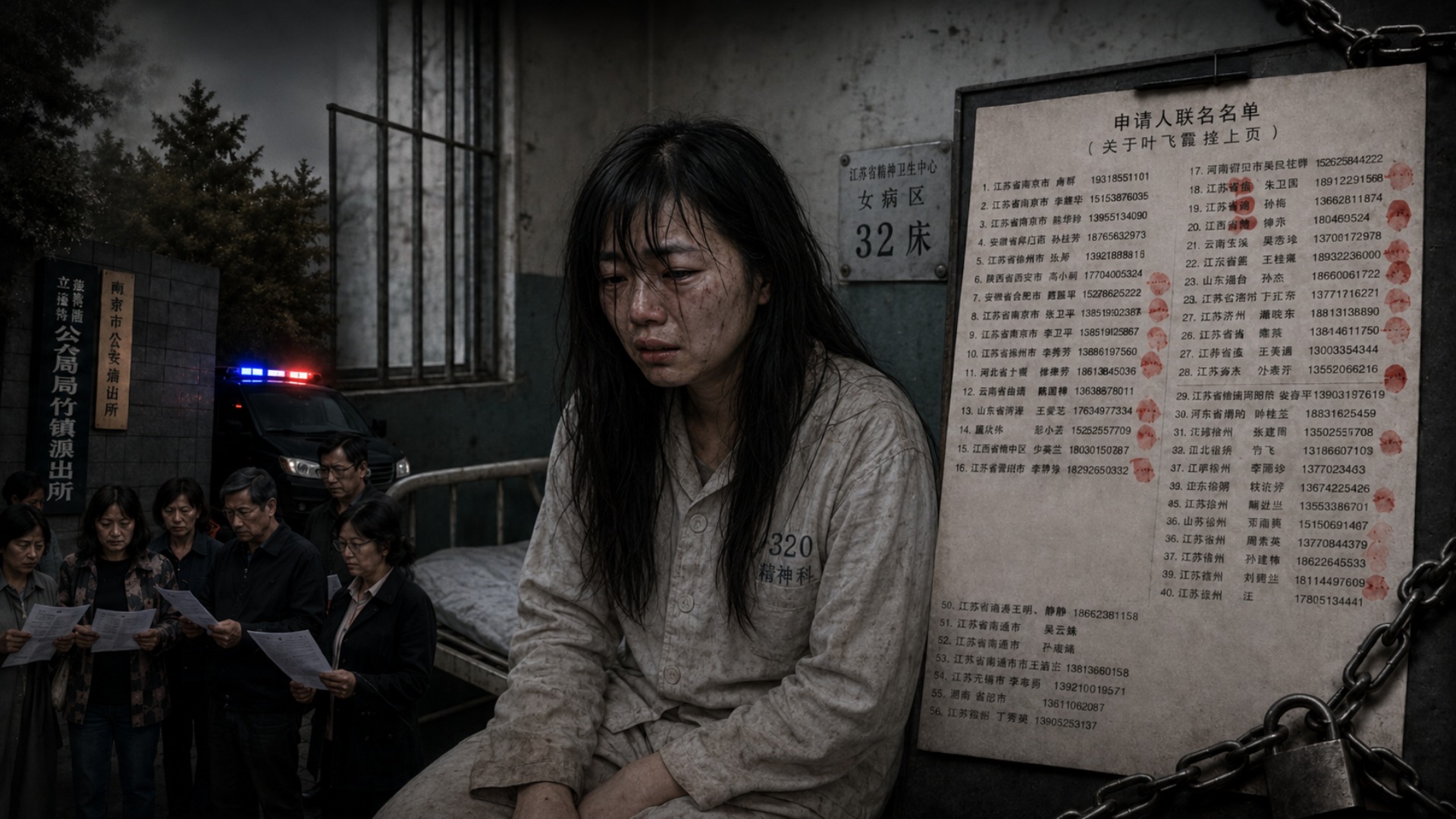 De "legitieme" verdwijning onder tirannie: de weesvrouw in Nanjing onthult de "Moon Bridge-markering" na gedwongen verdwijning, en wordt weer boos door psychische ziekte