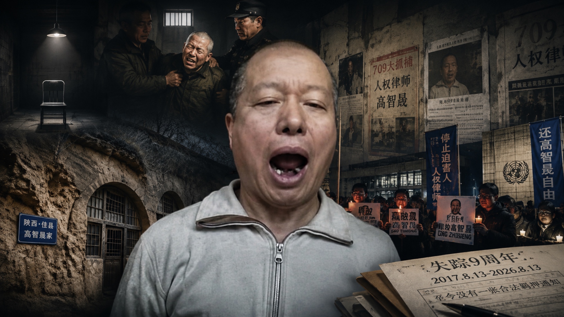 Gao Xiaobo disappeared for nine years: the human rights lawyer who disappeared from Shaanxi Cave, has not yet received a legal notice of detention
