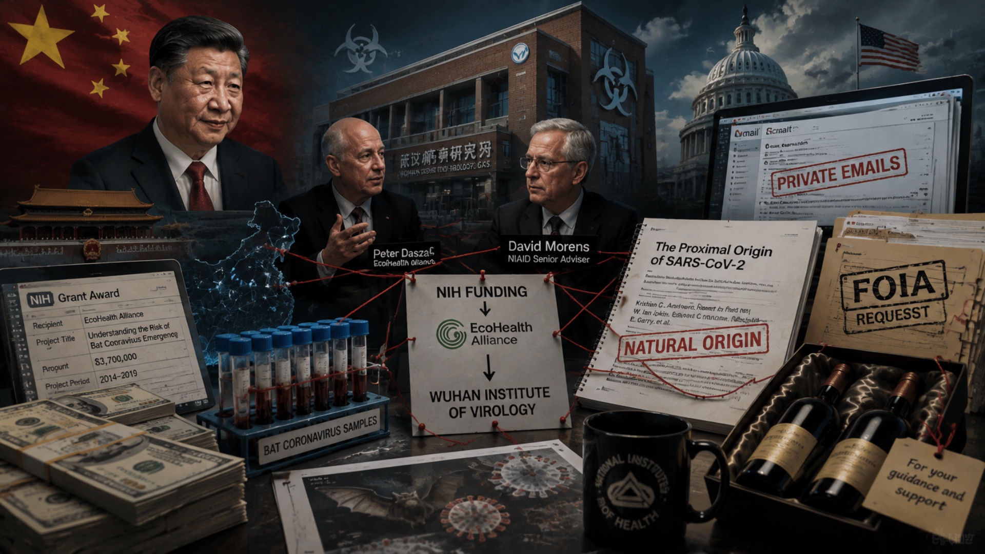 福奇前高级顾问认罪:从达萨克馈赠到武汉病毒所,被隐藏的新冠起源利益链浮出水面