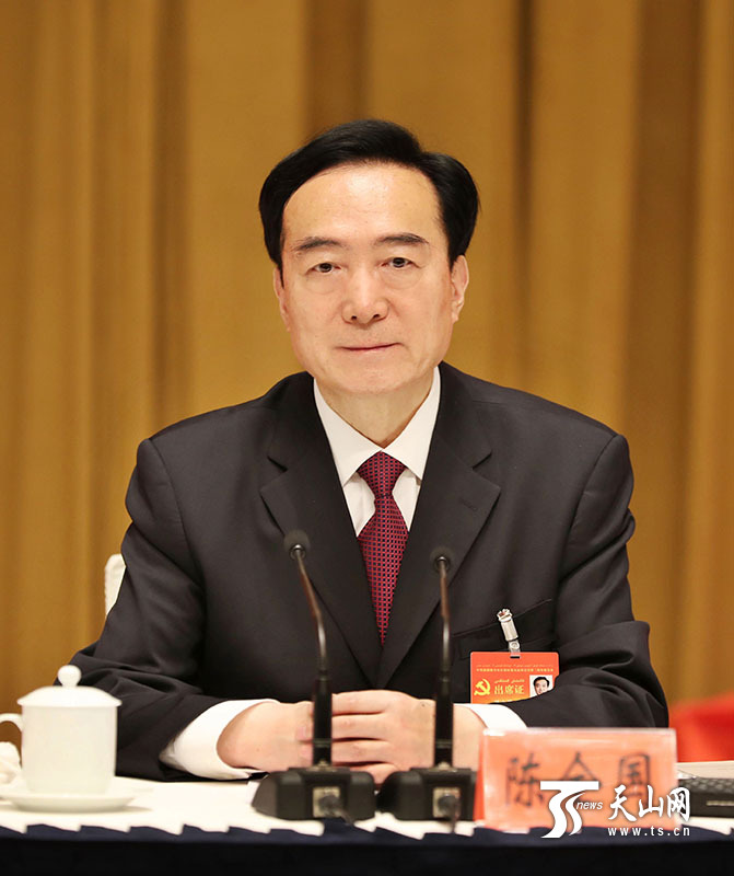 陈全国在新疆相关公开报道中的资料照片，可用于档案人物主视觉。