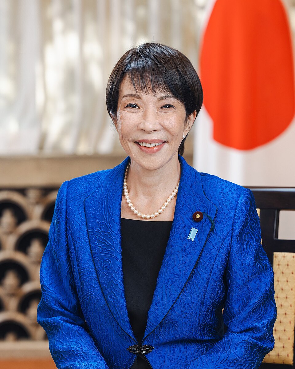 日本首相高市早苗官方肖像资料图｜来源：Wikimedia Commons / Japanese Government