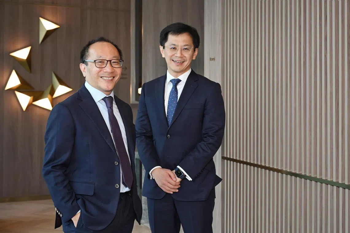 新加坡汇丰私人银行财富管理资料图｜来源：The Straits Times