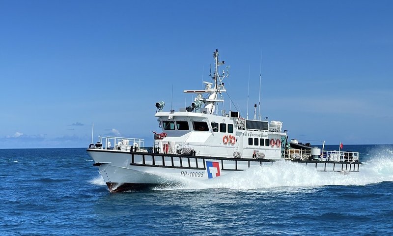 台湾海巡署花莲海巡队100吨级巡防艇资料图｜来源：中央社