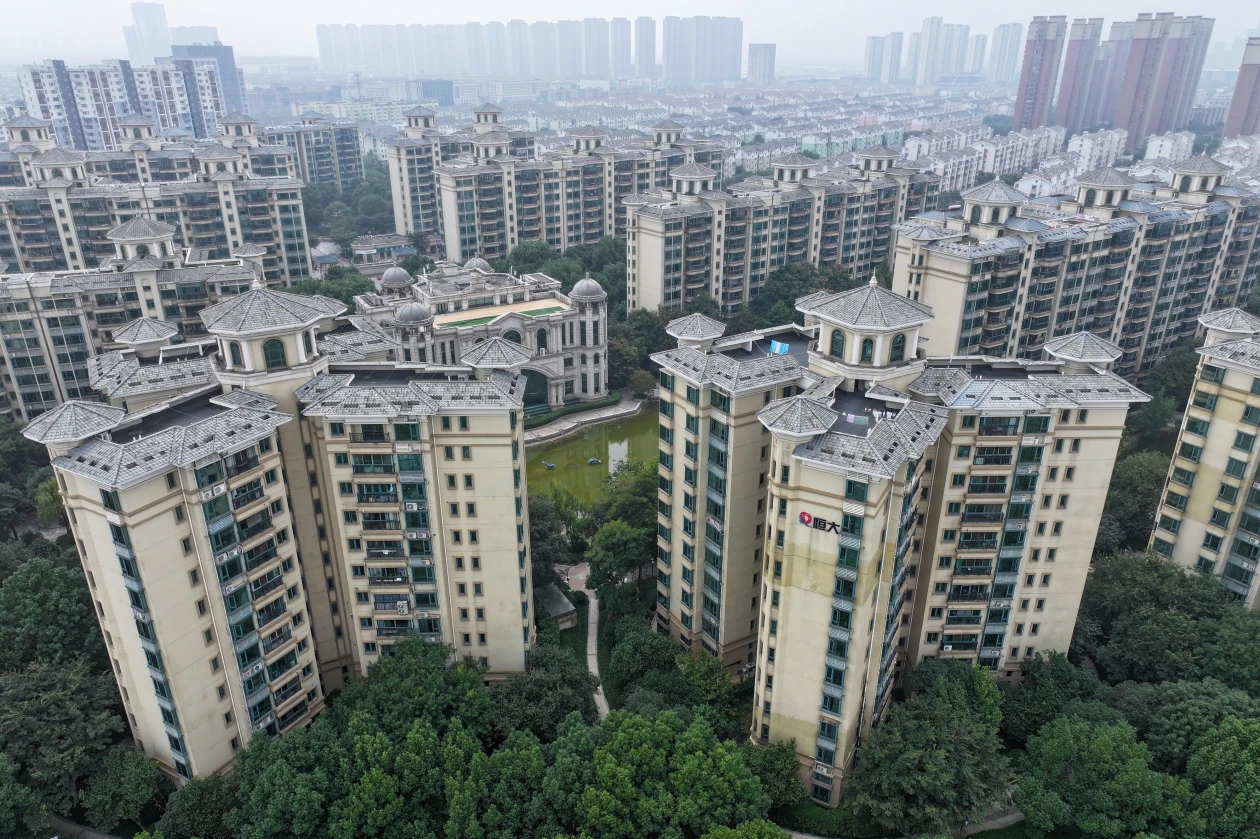 恒大开发住宅建筑群资料照|来源:华尔街日报