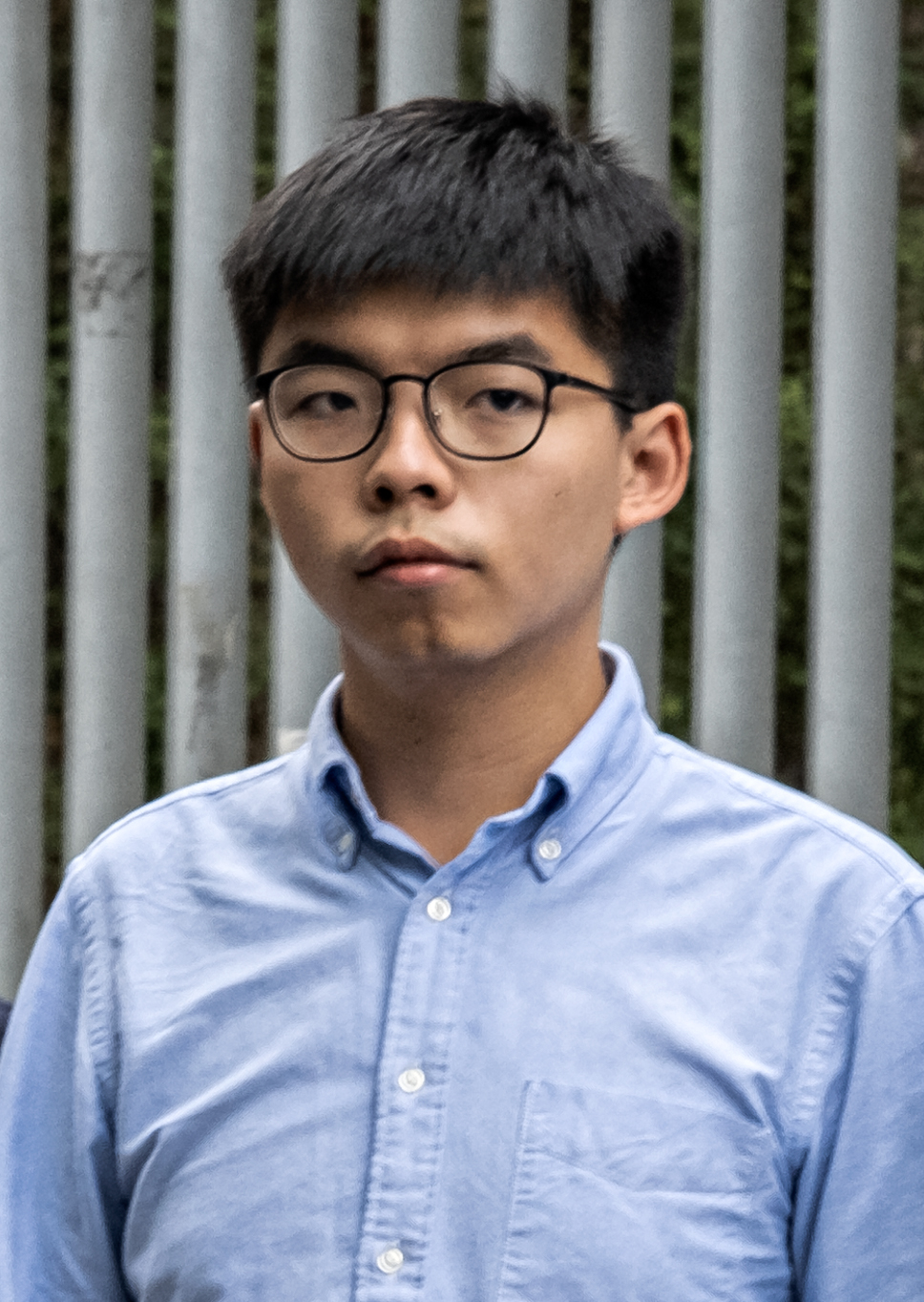 2019年10月29日黄之锋参与香港公开活动的影像，摄影：Studio Incendo／CC BY 2.0｜来源：Studio Incendo / Wikimedia Commons